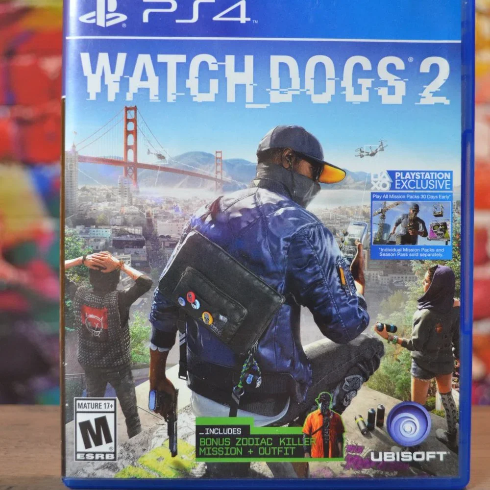 PS4 Watch Dogs 2 Video Game
